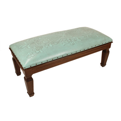 Banc en cuir véritable Rienna