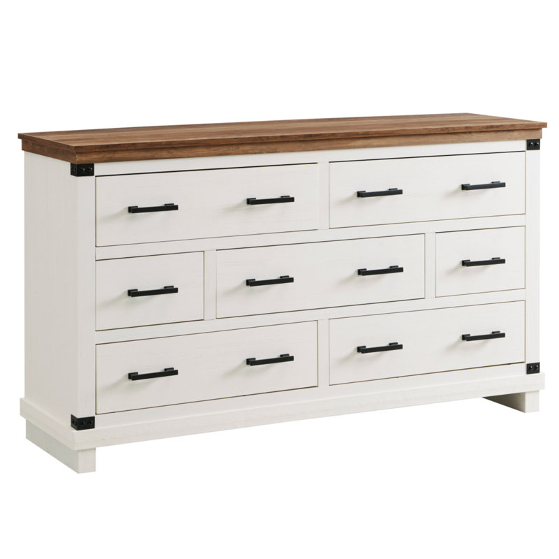 Ayriah 54'' W 7 - Drawer Dresser, White