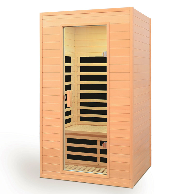 Hemlock Two-Person Far Infrared Roof Embedded Indoor Sauna Room