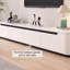 Meuble télé beige en bois manufacturé-694712057
