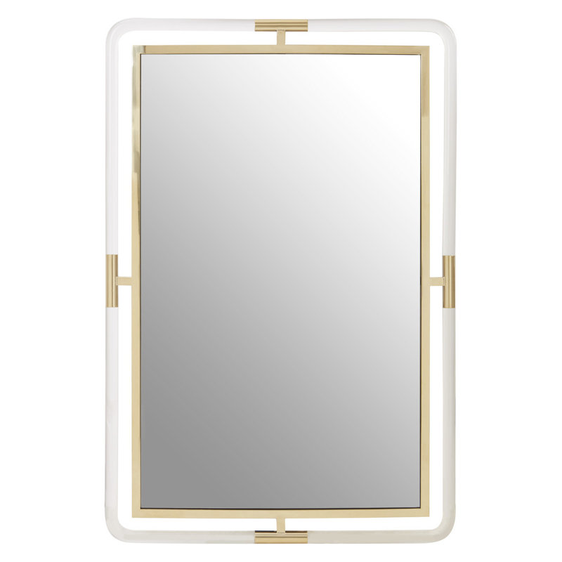 Joshua Metal Flat Wall Mirror