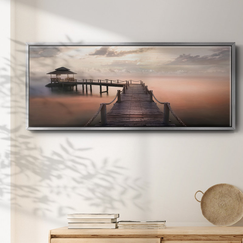 Early Morning Maldives - Toile encadrée, H 8 po x l 20 po
