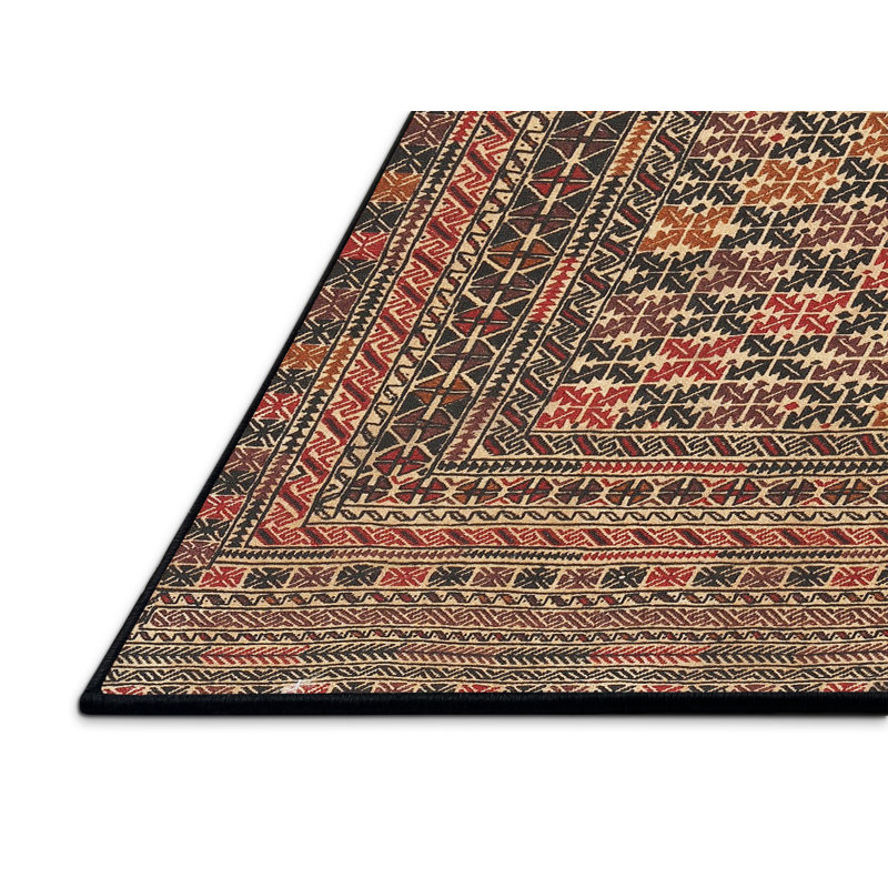 Southwestern Indoor Rug, Rectangle 7' x 9'