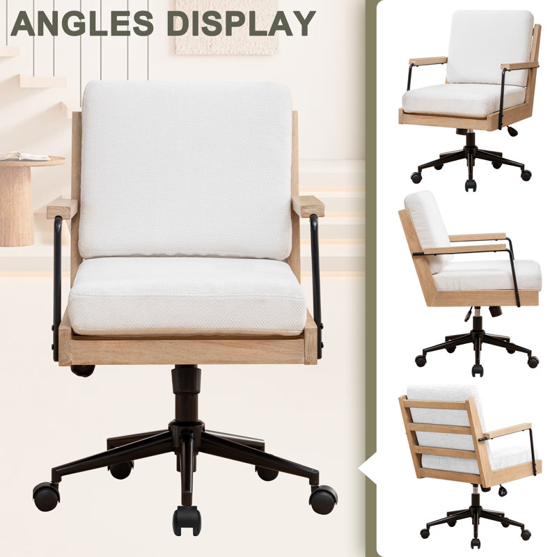 Chaise de bureau Camelo, Blanc