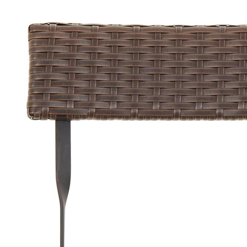 Kisho Side Chair Folding Chair Set, Brown