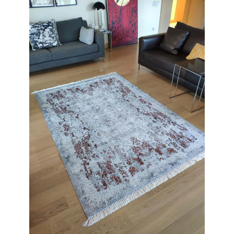 Tapis Masanao avec envers antidérapant, Rectangle 5 pi 11 po x 7 pi 3 po