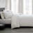 Vera Wang Bark Texture White Cotton Duvet Cover Set-110428706