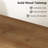 63" Solid Wood Console Table with Mortise and Tenon Joinery for Foyers & Hallways