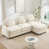 Fabric - Beige White