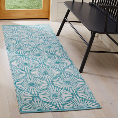 Oak Hill Hand Woven Performance Geometric Rug