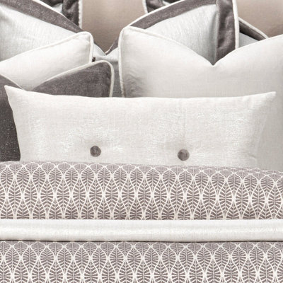 Afternoon Cafe Designer Lumbar Pillow