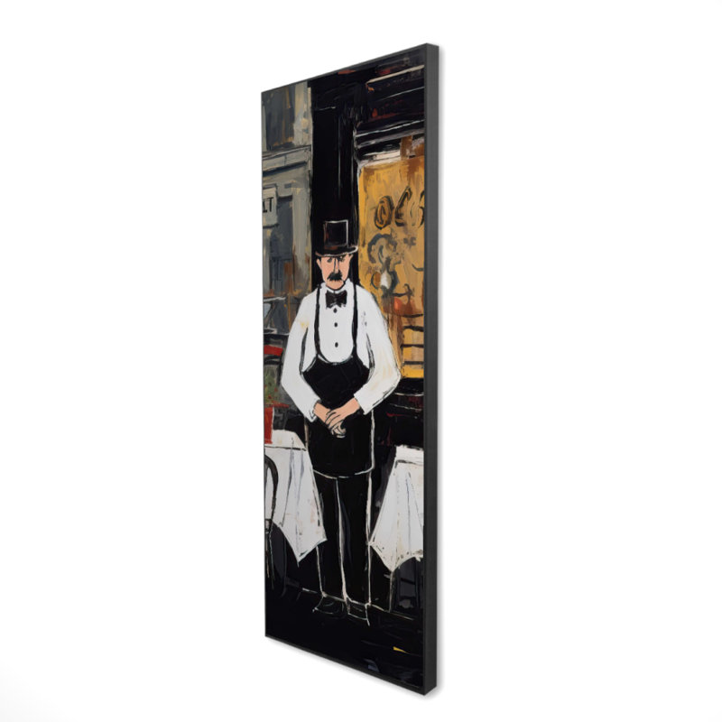 Le cabaret, reproduction sur toile