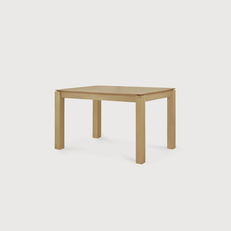 Slice Solid Oak Dining Table, 35.4" W x 86.6" L
