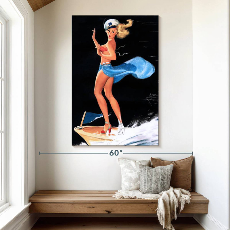 Leisha Can You Tie This, 51" H x 34" W
