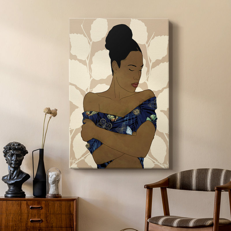 Beauté ethnique II - galerie Cavas sur mesure, H 36 po x l 24 po