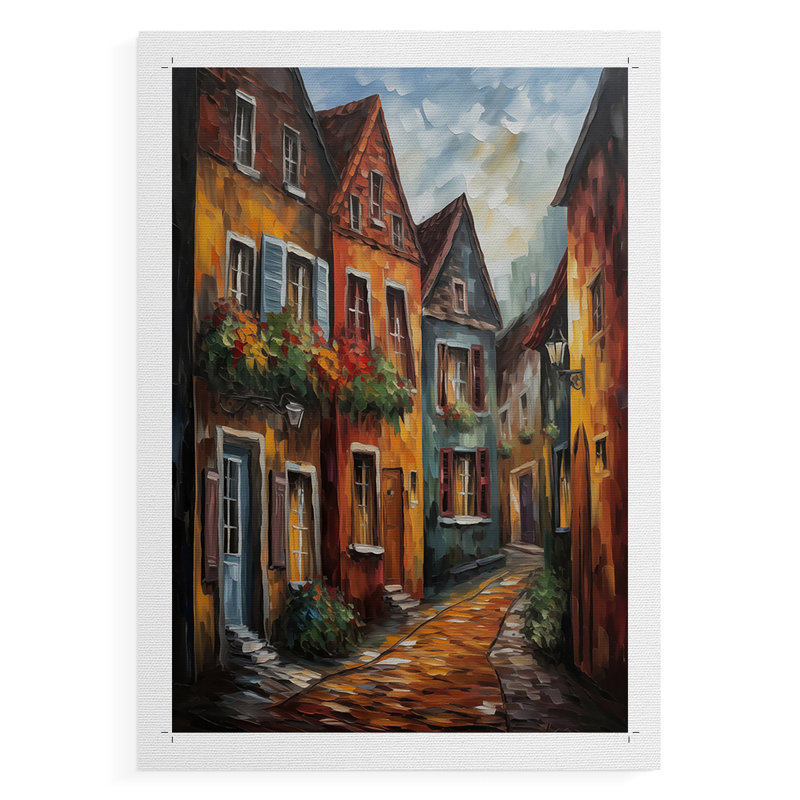 LANDSCAPES Series CCLX -Canvas Print Only - NOT FRAMED, 18" H x 12" W