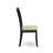 5 Piece Dinette Set Includes a Rectangle Dining Room Table with Butterfly Leaf and 4 Linen Fabric Dining Chairs, Black-817760895-876941035-904912955