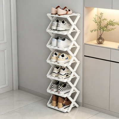 7 Pair Shoe Rack