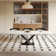 Edora 62.99" to 94.48" Extendable Rectangular Sintered Stone Dining Table for 8-10