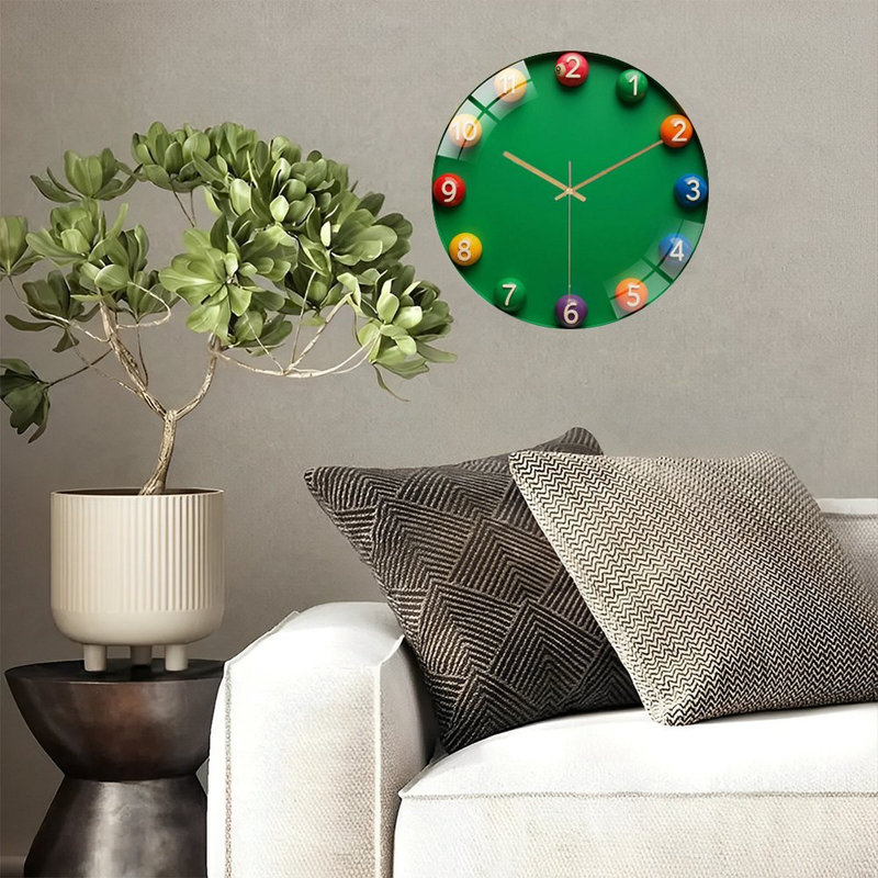 Horloge murale 12 po