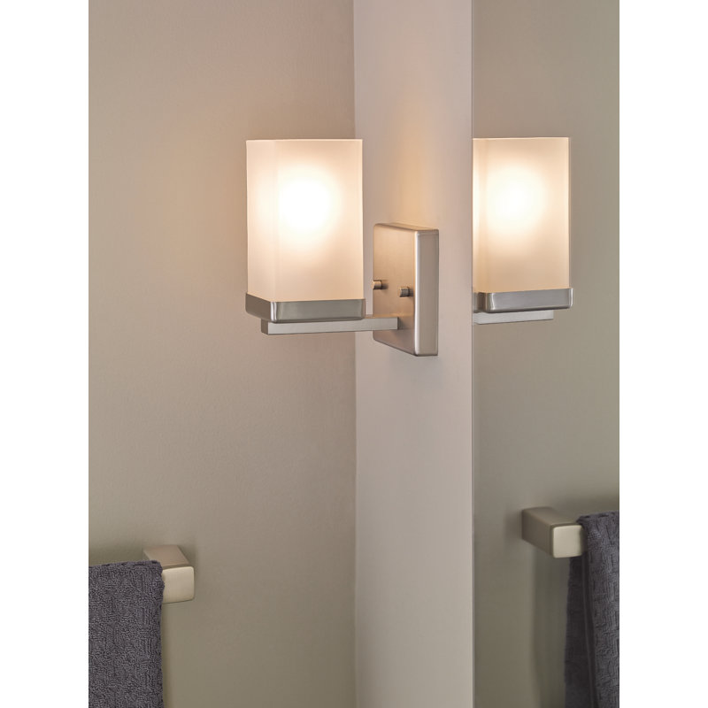 90 Degree 24" Wall Mounted Towel Bar, Chrome, 8.3"