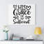 His Grace Is Sufficient - Wrapped Canvas Print-748099368