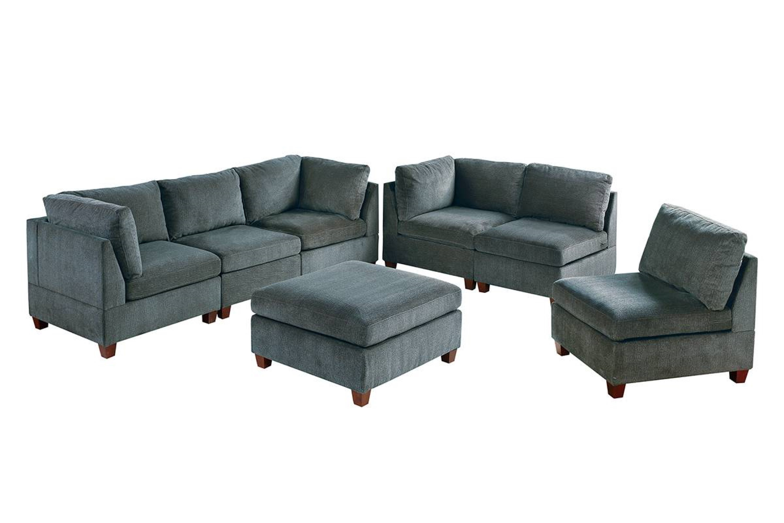 F&L Homes Studio Elhamcci 7 Piece Living Room Set Wayfair