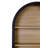 Tall Arched Bookcase With Storage