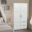 Armoire haute et armoire de cuisine avec 2 portes