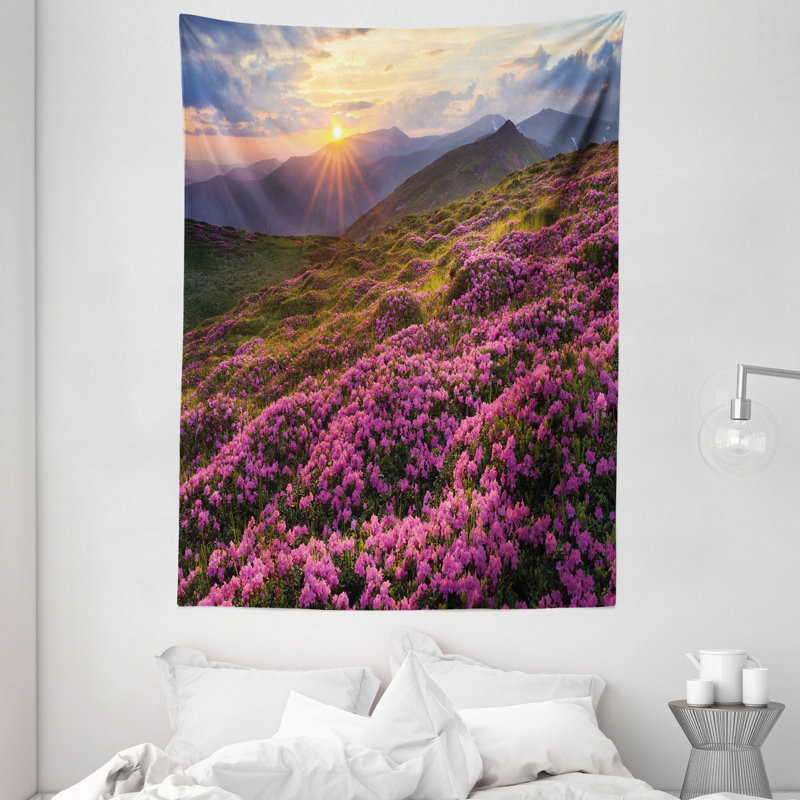 Tapisserie en polyester, H 80 po x l 60 po