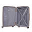 14"/20"/24"/28" 4 pcs/set in PP Spinner Wheel Luggage, Carry on Suitcase, Iron Pull Rod, Combination Password Lock, 14" Cosmetic Case