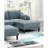 Contemporary 5Pcs Sectional, Mineral Color, One Arm Chairs, Armless Chair, Ottomans, Versatile Options Available 5 Relaxing Interior-1474030615