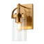 Luminaire pour meuble-lavabo de salle de bain 1 lumière en laiton antique à 9 lumières Billie-1732050518