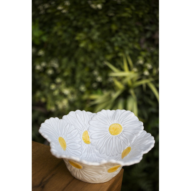 Maria Flor Earthenware Salad Bowl