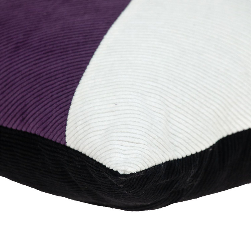 Parkland Collection Arcas Transitional Multicolor Throw Pillow, Purple