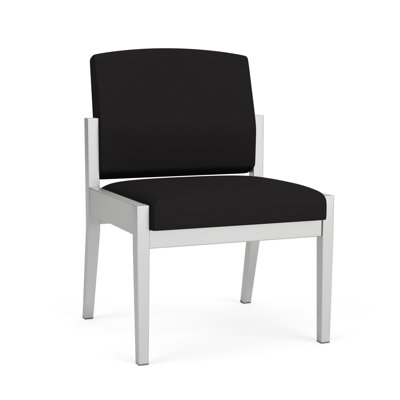 Chaise d'invité sans accoudoir en acier Amherst