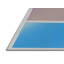 Tapis motif rose/gris/bleu Peddie-1146316031