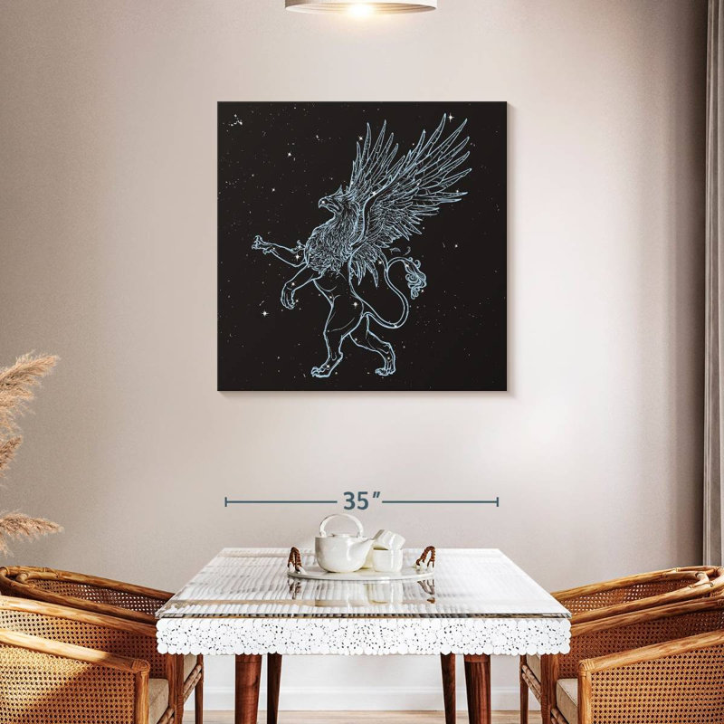Crowle Gryphon Constellation, 36" H x 36" W