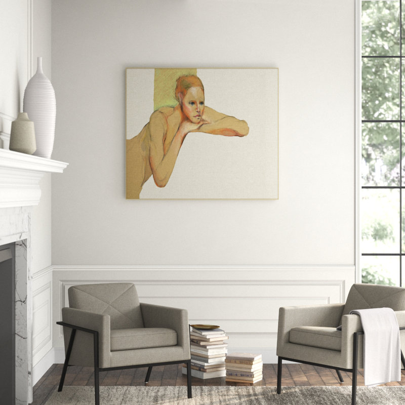 Day Dream' Framed Print on Canvas