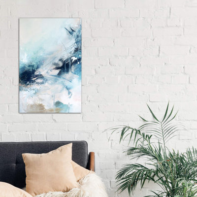 Shrey I - Wrapped Canvas Painting