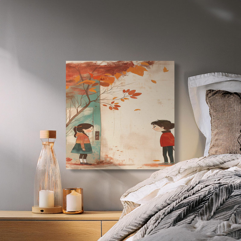 1 Piece Wrapped Canvas Wall Art Set, 15.24 cm H x 15.24 cm W