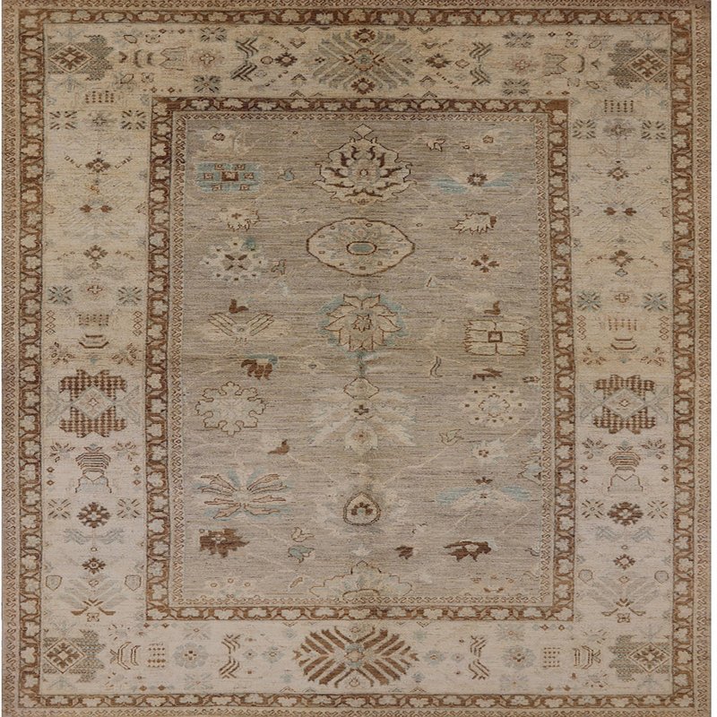 Sultana Oriental Indoor Rug, Square 8'