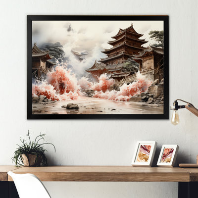 Reproduction d'art sur toile, "Le séisme au Japon II en 2011"