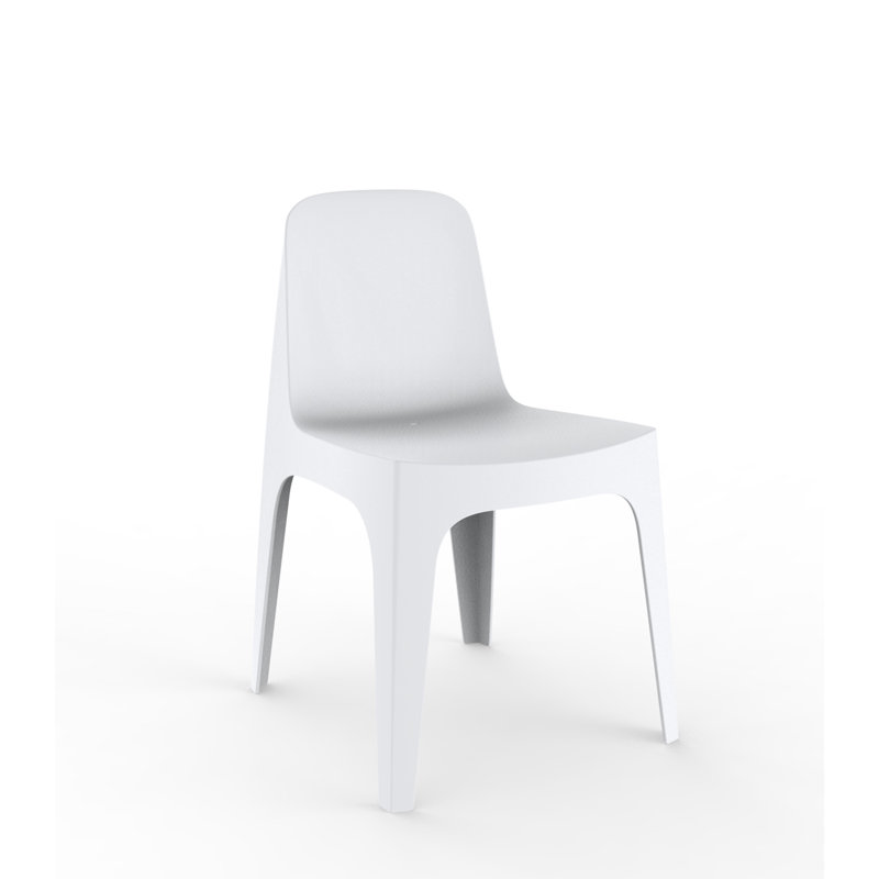  Solid Chair, White