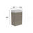 20" Striped Bathroom Vanity with Ceramic Sink-826695083