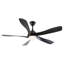 52Inch 5 Blades 3 Colour Ceiling Fan Light With Remote Control White-1094185682-1094185683
