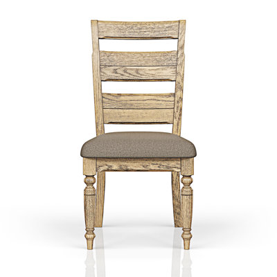 Ensemble de 2 chaises d'appoint en bois
