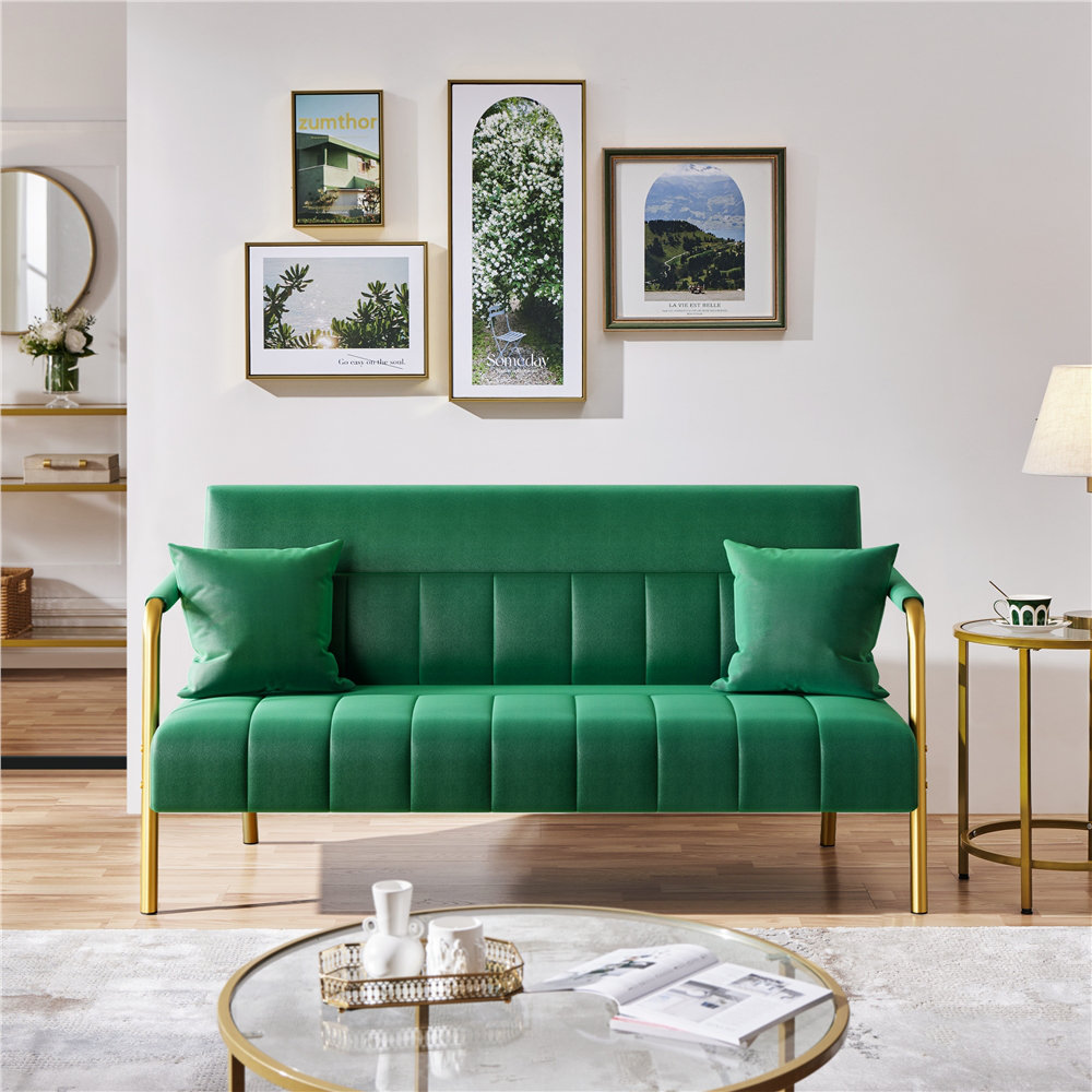 Color 2 Seater Loveseat ,143 CM wide  Sofa Couch