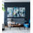 Colleen Modern Abstract Wall Art Print - 24"W X 40"H - Multicolor