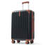 Ensemble de valises de voyage en ABS de qualité supérieure, ensemble de valises à verrou TSA 3 pièces avec des tailles de 20, 24 et 28 pouces avec des roues pivotantes à 360 °-130475605